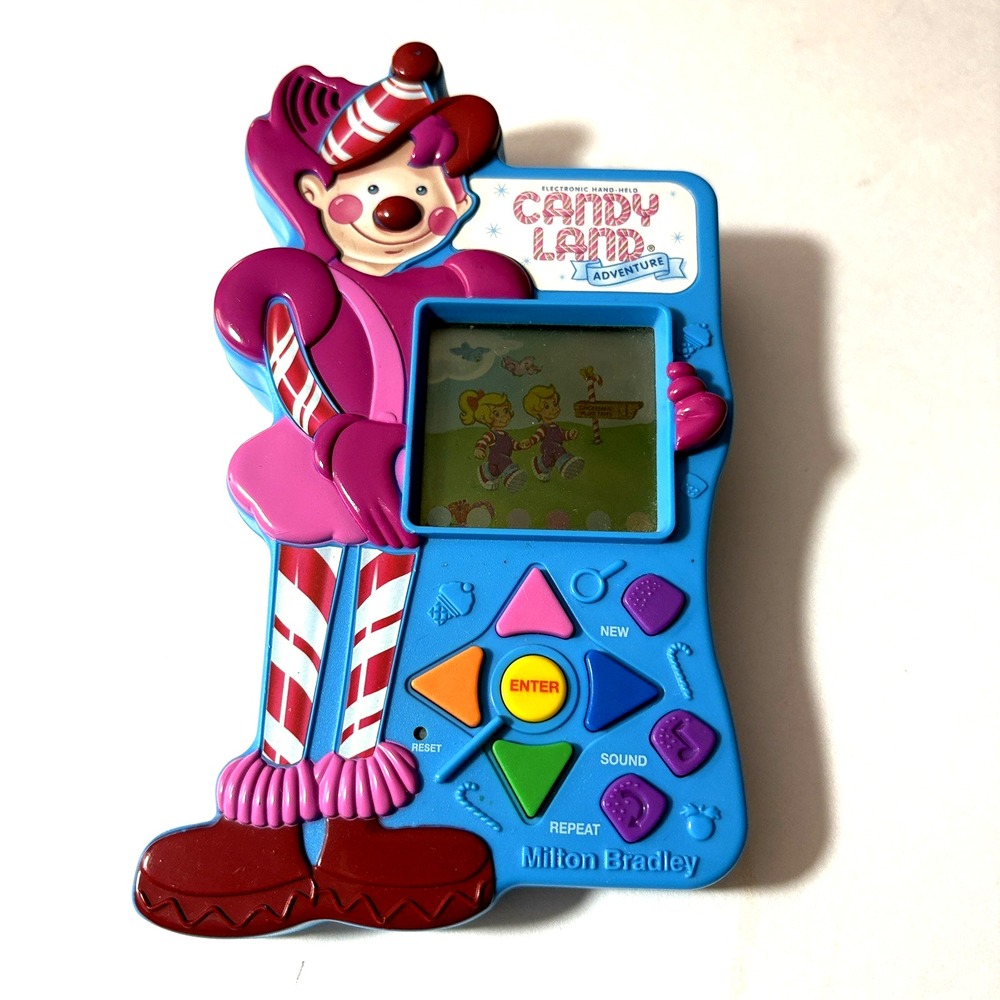 1997 Candy Land Adventure handheld electronic game (3 batteries) Milton Bradley